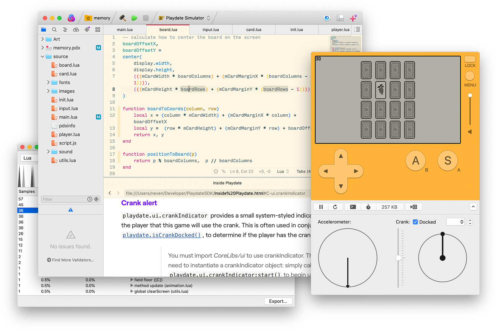 The Playdate software development kit